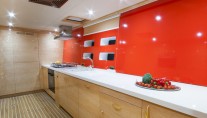 Catamaran yacht HOUBARA - Galley